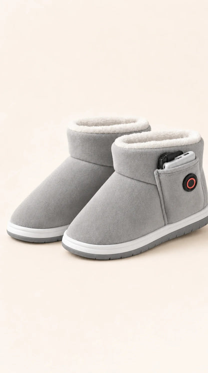 Grey EverWarm heated slippers